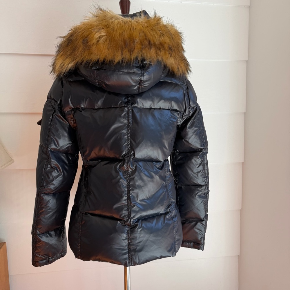 S13 Down Puffer Coat with Removable Hood size M - Picture 6 of 10